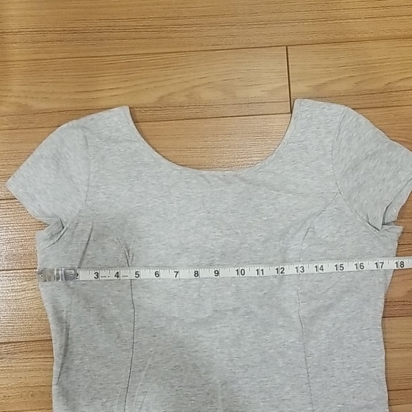 Short Sleeve Skater Dress - Back Bows - Picture 3 of 7